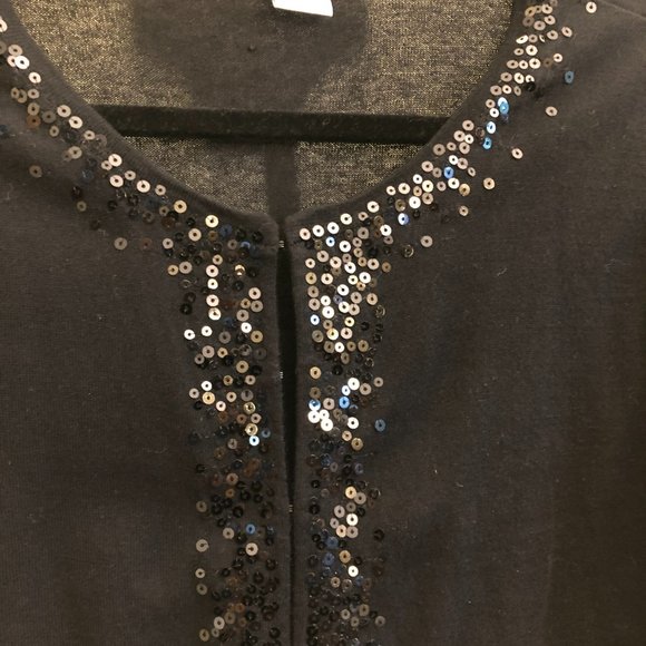 Pure Alfred Sung Black Cardigan - Picture 4 of 5